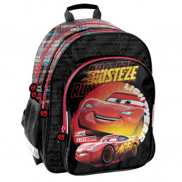 Paso School Backpack Three-Compartment Cars