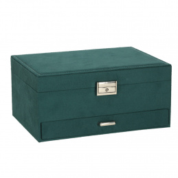 Green jewelry box organizer