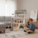 Aga LULILO Wooden dollhouse FLORO LED