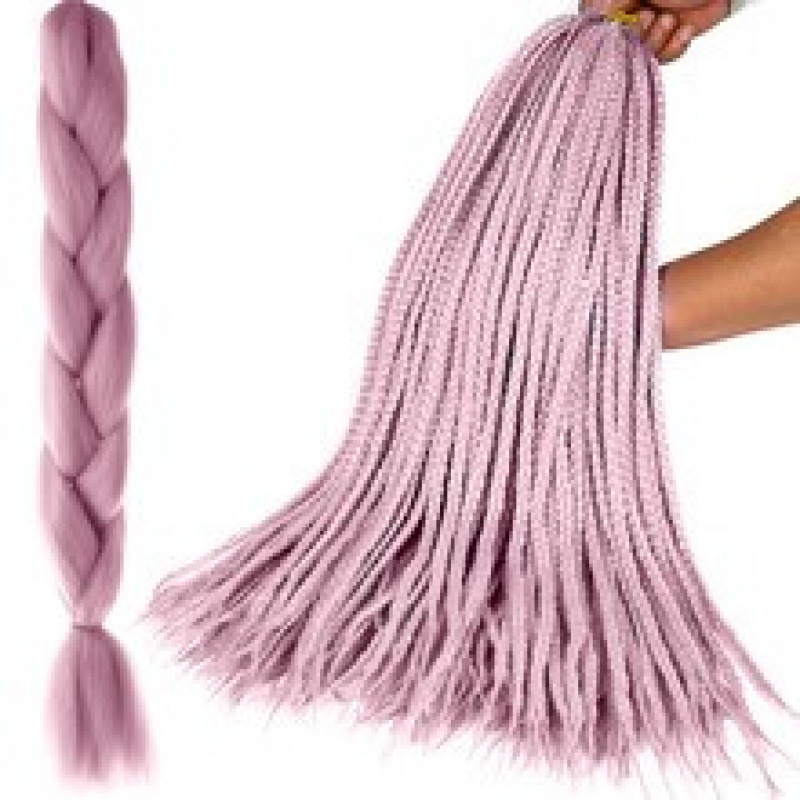 Hair Canel synthetic braids Ombre pink ISO