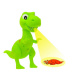 T-Rex Dinosaur projector with markers TA0048