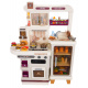 MEGA Kitchen with light, sound, and steam functions + accessories Beige