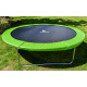 Aga SPORT FIT Trampoline 250 cm Light Green + inner protective net