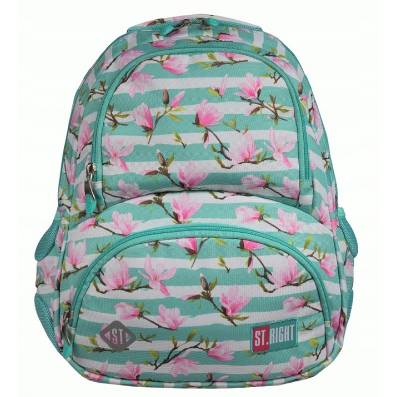St.RIGHT School Backpack Flower Magnolia