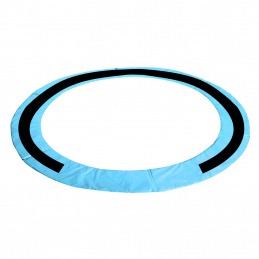Aga Spring Cover for Trampoline EXCLUSIVE 430 cm Light Blue/Black