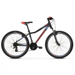 KROSS Women's Mountain Bike Lea 2.0 27.5" Matte Black/Purple