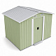 Aga Garden Shed 236x174x190 cm Light Green