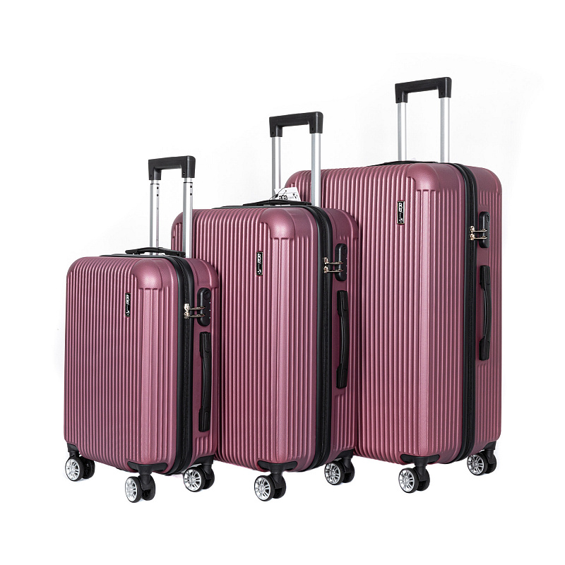Aga Travel Set of Travel Suitcases MR4652 Burgundy