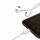 Lightning Wired Headphones White
