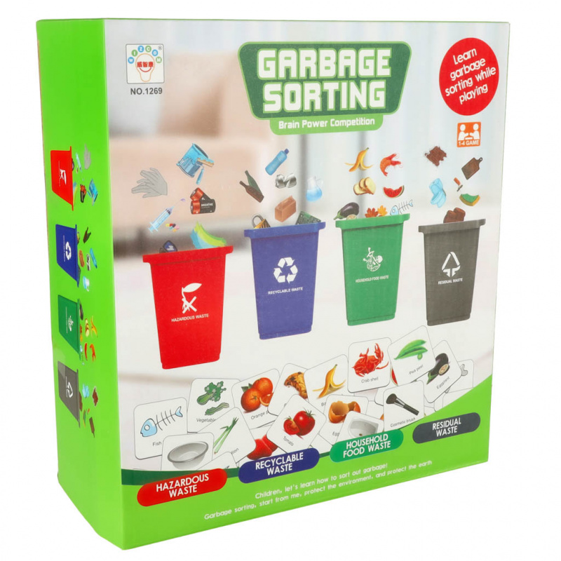 Aga Logic game about waste sorting + cards