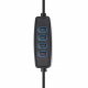 LED table lamp 5,6 W black Izoxis 19784