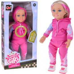 Doll in a tracksuit 48 cm with long blonde hair – sporty style ZA5844 universal