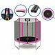 Aga SPORT TOP Trampoline 180 cm Pink + Safety Net