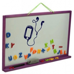 Aga4Kids Children's Double-Sided Wall Board TWF2