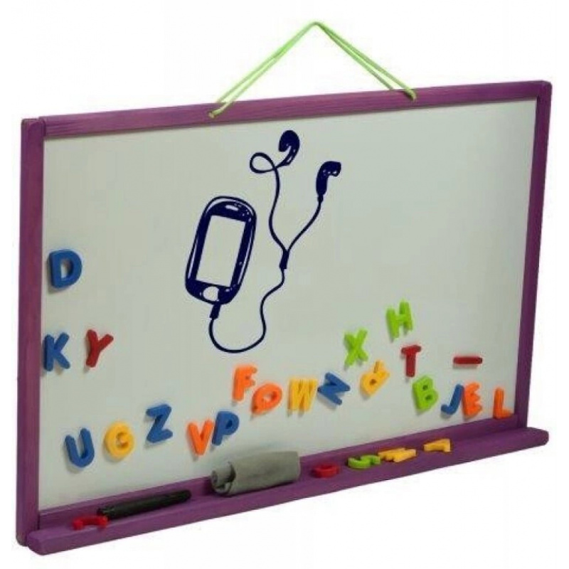 Aga4Kids Children's Double-Sided Wall Board TWF2