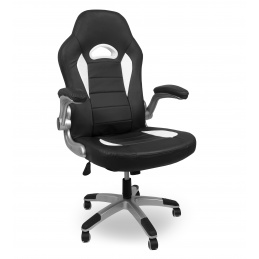 Aga Gaming Chair Racing Black - White - 6DAZ050 - 2. QUALITY