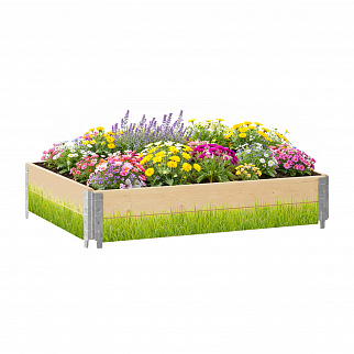 Aga Raised Bed 120x80x40 cm
