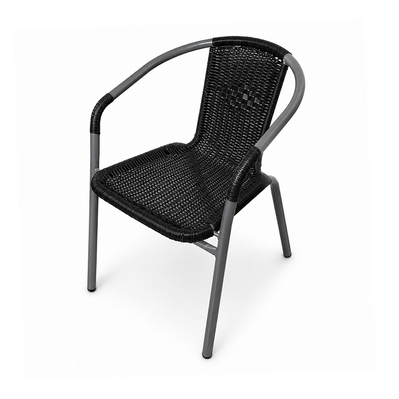 Aga Garden Chair RATAN Gray/Black