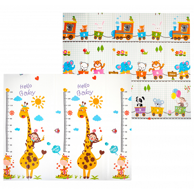 Aga4Kids Children's Foldable Foam Mat 200x180 cm 6DZ107 - II. QUALITY