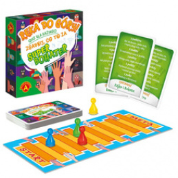 Alexander Pocket Board Game Quiz Hands Up! Guess what kind of Superhero GR0810 universal