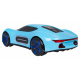 Vehicle with smoke function controlled by remote control and blue watch