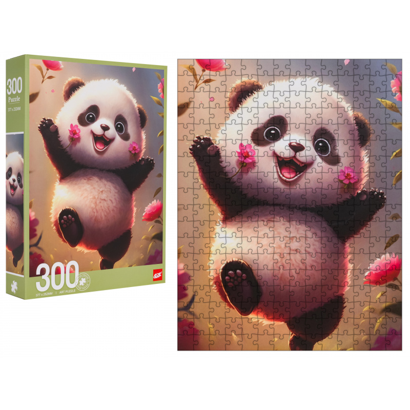 Puzzle set 300 pcs. Panda