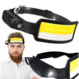 L76I HEAD LED DOUBLE FLASHLIGHT          LIGHT COLORS SENSOR