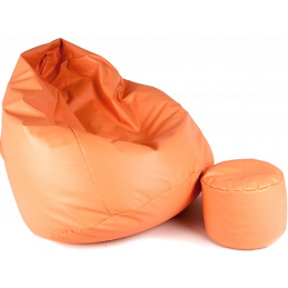 Aga Sofa bag XXXL + footrest Salmon