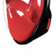 Aga Full Face Snorkeling Mask S/M Black/Red