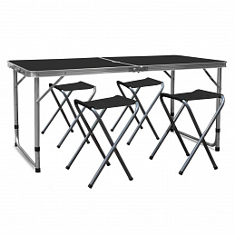 Aga Camping Folding Set Black