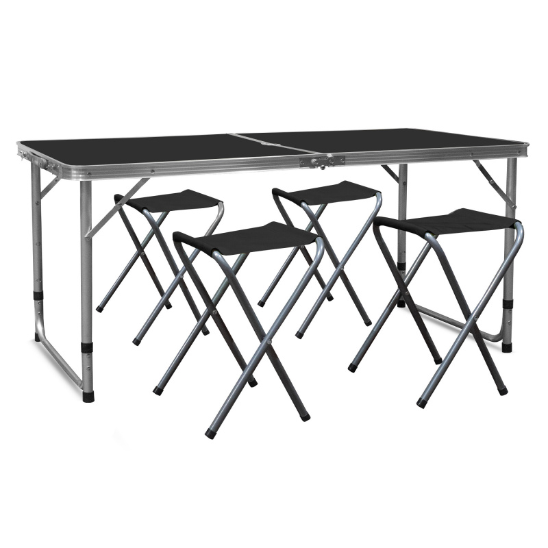 Aga Camping Folding Set Black