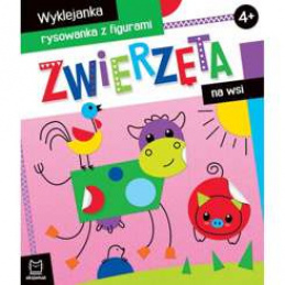 Animals in the countryside. Cut-out coloring 4+ KS0728 universal