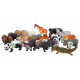 Set of 18 animals. Safari