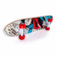 WOODEN SKATEBOARD CAPTAIN AMERICA
