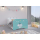 Wooden Toys Baby bed Elephant 140x70 cm
