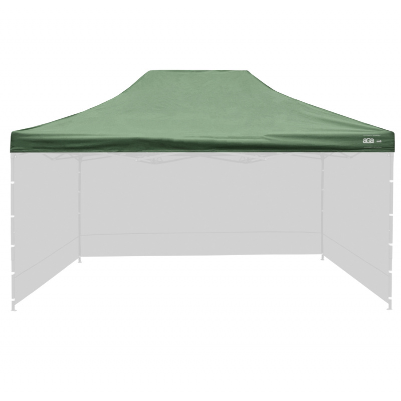Aga Roof to the sales stand 3x4,5m Green