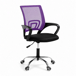 Aga Office Chair MR2077 Black - Purple