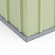 Aga Garden Shed 236x174x190 cm Light Green