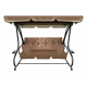 Aga Garden Swing 2in1 GRANDLUX XXL Light Brown