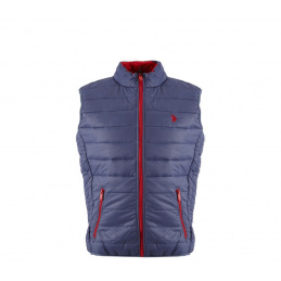 U.S. Polo ASSN. Men's quilted gillet 575 Marine Red