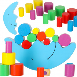 Aga Monterssori Wooden game - Balancing moon