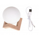 Aga Decorative lamp Moon 3D - plastic