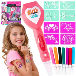 B50H TATTOO KIT STENCILS COLORS