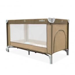Aga4Kids Travel Cot MR6669 Light Brown