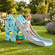 Aga4Kids Slide with Handle 170 cm Green