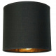Hanging Ceiling Light LED Wooden Beam 2xE27 Chandelier Loft Lampshade Gold