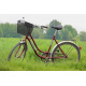 Handlebar basket with clip Black ISO 2355