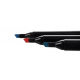 Double-sided markers / pens - set of 168 pcs.