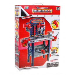 Large Workshop for Kids 3+ Tool Table 55 pcs. + Electric Screwdriver + Interactive Features