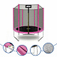 Aga SPORT TOP Trampoline 180 cm Pink + Safety Net